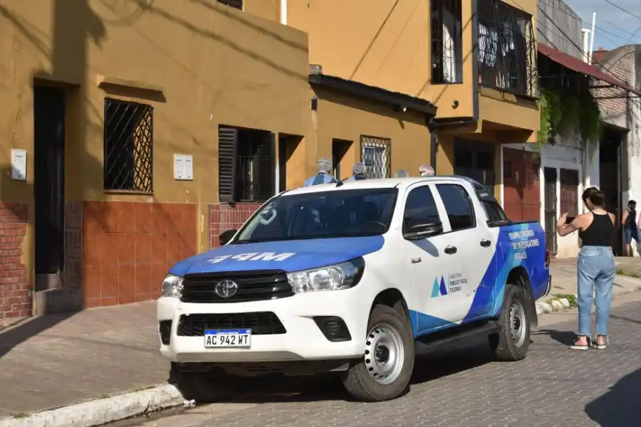 ATAQUE. Vecinos dijeron que “Cachito” fue golpeado dos días antes.