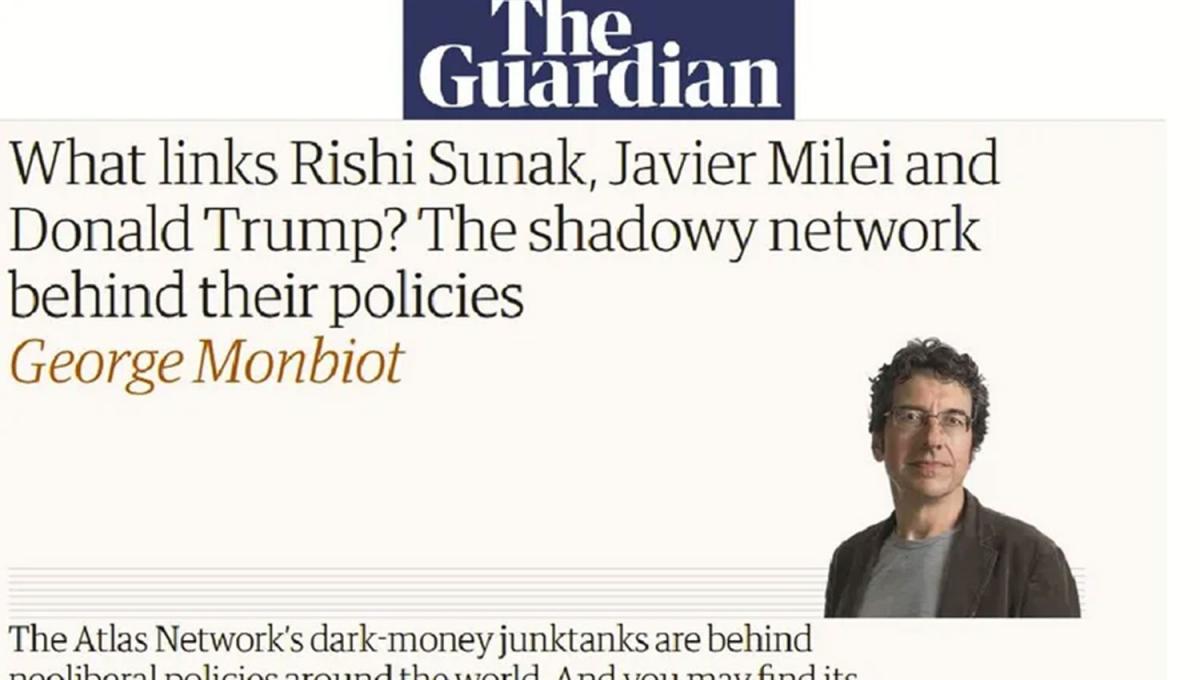 ADVERTENCIA. El diario The Guardian analizó las drásticas propuestas económicas de Javier Milei.