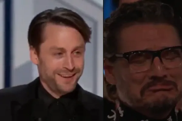 Golden Globes 2024: “Chup... Pedro”, la burla de Kieran Culkin a Pedro Pascal tras ganar el premio al mejor actor