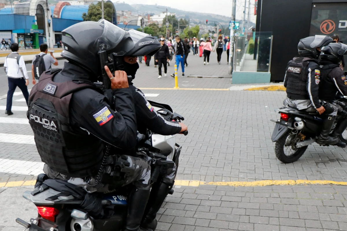 ECUADOR. Fuerte despliegue policial y militar. 