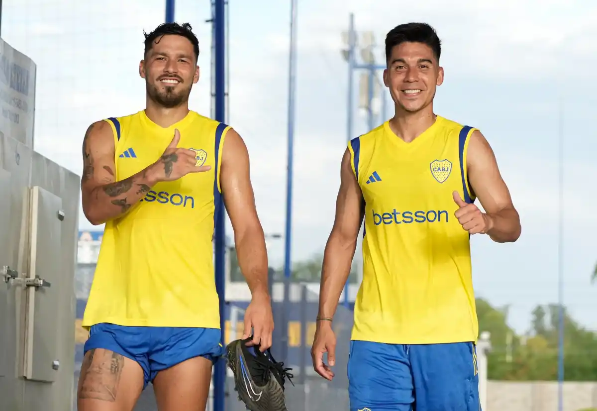 Boca Juniors al mundo: Martínez comanda la primera práctica abierta