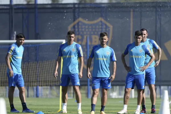 Boca Juniors al mundo: Martínez comanda la primera práctica abierta