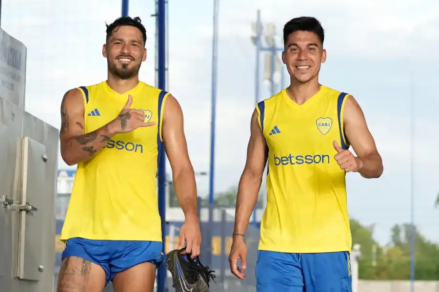 Boca Juniors al mundo: Martínez comanda la primera práctica abierta