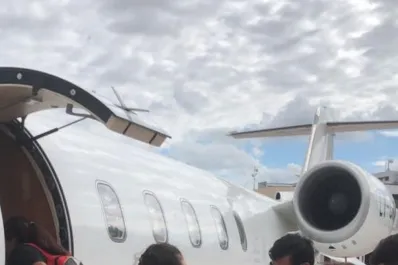 Un bebé fue trasladado en el avión sanitario al hospital Garrahan