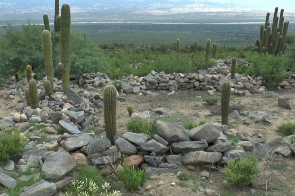 Recorré en Talapazo los restos de una cultura originaria