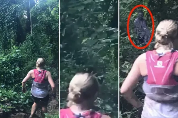 Suceso paranormal en Hawái: una joven corredora se topó con un entidad que la hizo abandonar la carrera