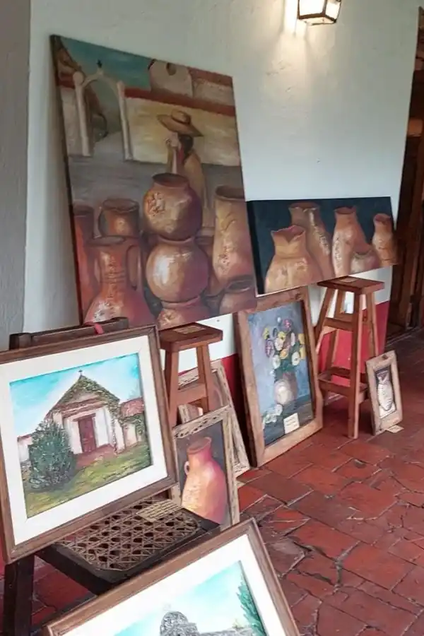 CREATIVA. Los óleos de la artista plástica, que expondrá en Los Cuartos.