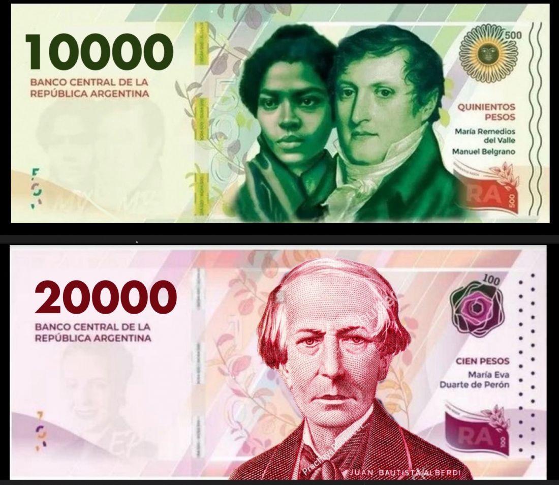 ¿cómo Serán Los Nuevos Billetes De 10000 Y 20000 Pesos Y Cuándo Estarán En Circulaciónemk 7242