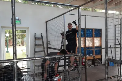 Avanza la construcción de los caniles en la Quinta de Olivos: Pronto mis hijitos vendrán a vivir conmigo, dijo Milei