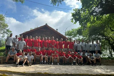 San Martín visitó a la Virgen del Cerro y se prepara para la vuelta a los entrenamientos