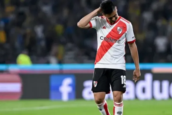 Una nueva lesión de Pity Martínez es otro dolor de cabeza para Demichelis