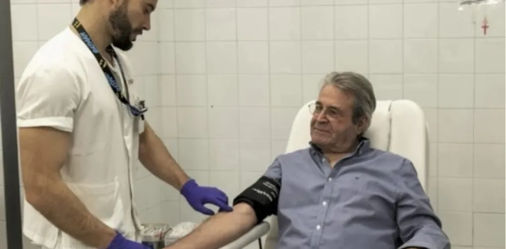 Hizo su donación de sangre número 500 y sorprendió al revelar cuál fue el motivo que lo impulsó a convertirse en donante