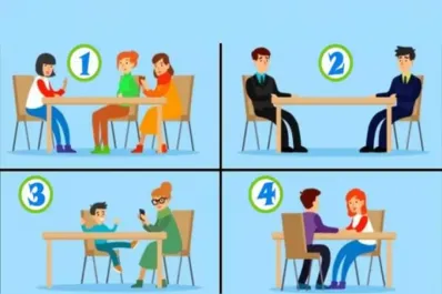 Test de personalidad: elegí en cuál mesa te sentarías y descubrí con qué sos intolerante