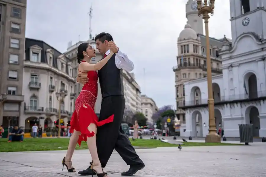 El tango argentino, uno de los atractivos principales de la Ciudad.