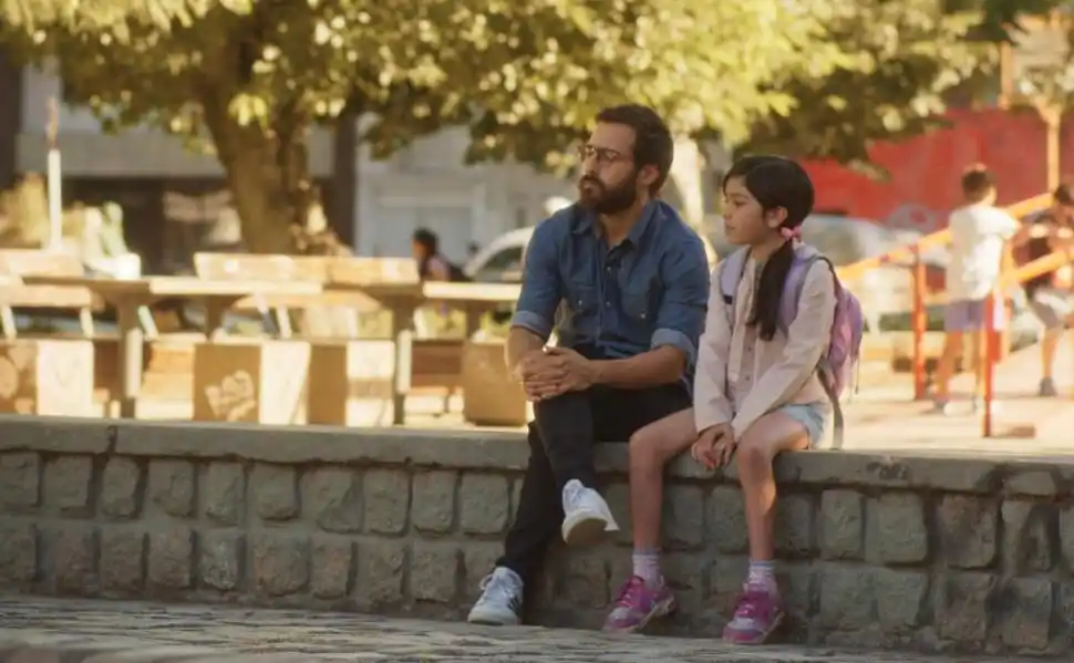 CON NICOLÁS FRANCELLA. “Una flor en el barro”, película dramática.