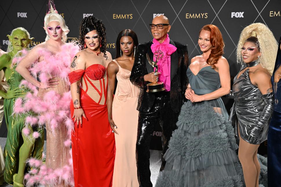 REALITY MULTIPREMIADO. “RuPaul’s Drag Race” volvió a imponerse en los Emmy. fotos afp