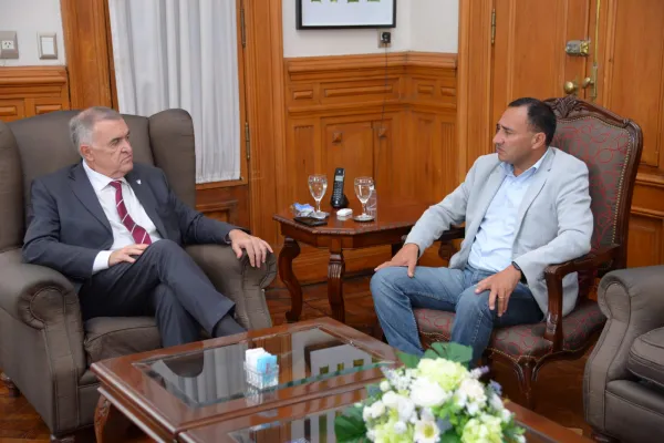 Jaldo y el intendente de Trancas dialogaron sobre el Acuerdo Fiscal Municipal