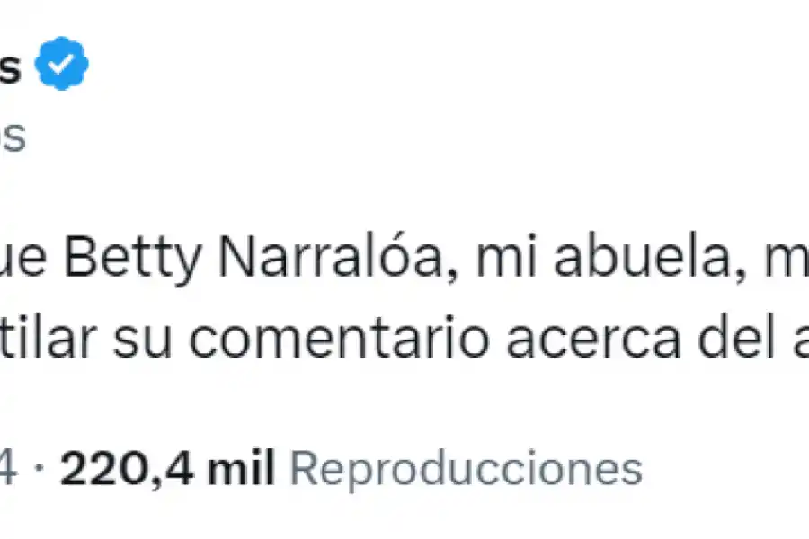 Lo que publicó Migue Granados luego de la polémica que generó su primer posteo.