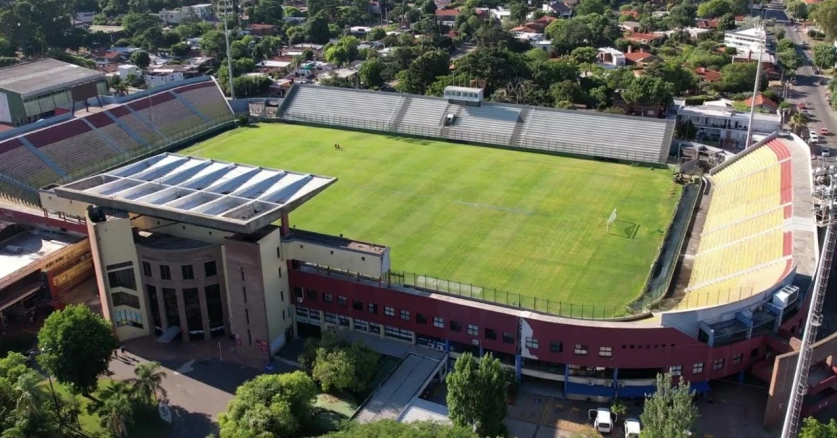 El estadio Campus de Maldonado.