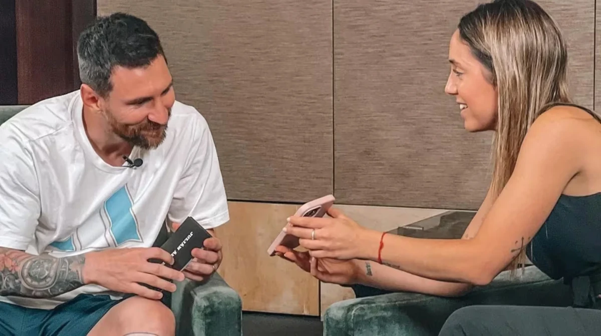 Sofi Martínez habló de Messi para referirse a su ex, Diego Leuco: Volvió y fue más feliz que nunca