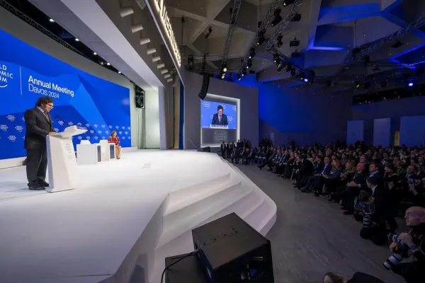 ¿Cómo reaccionó el mundo ante el discurso de Javier Milei en el Foro Económico de Davos?