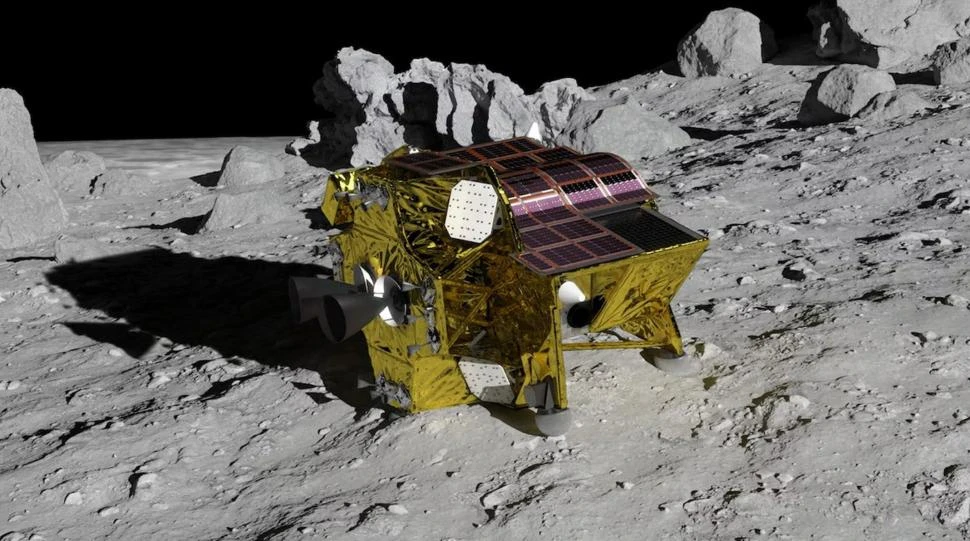 HISTÓRICO. La sonda japonesa SLIM se posa en la superficie de la Luna. jaxa