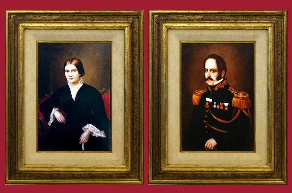 DESCENDENCIA NOTABLE. Agustina Paz y José Segundo Roca fueron los progenitores del dos veces presidente del país, Julio Argentino Roca.