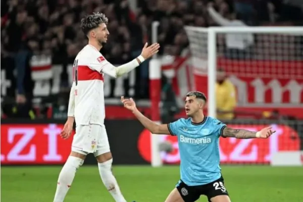 El famaillaense Palacios sufrió una lesión muscular en el triunfo de Bayer Leverkusen