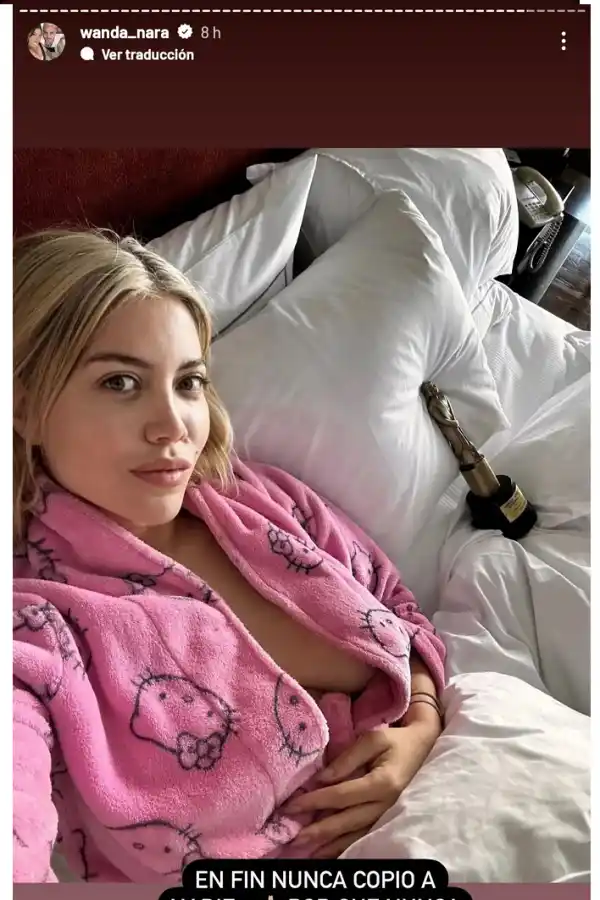 Wanda Nara rompió el silencio luego de que la acusaran de copiar a la China Suárez