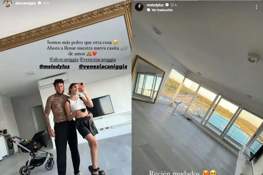 Cómo es la mansión de Alex Caniggia y Melody Luz frente a una laguna artificial