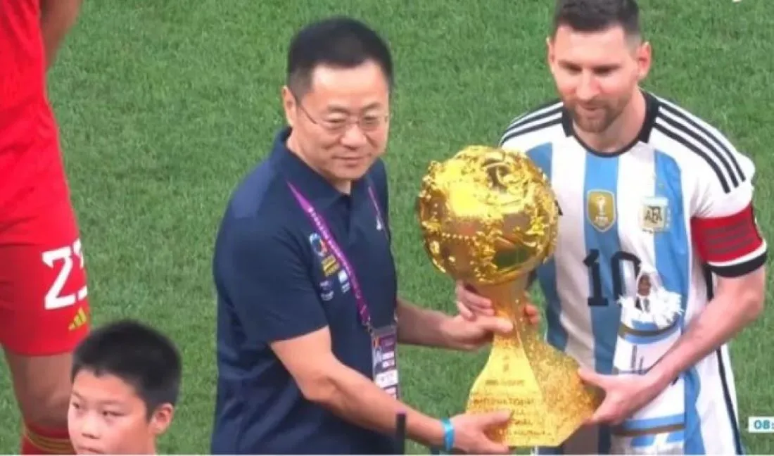 MIMADOS. Messi y compañía ya estuvieron en China. Fue en junio cuando jugaron un amistoso ante Australia en Pekín.