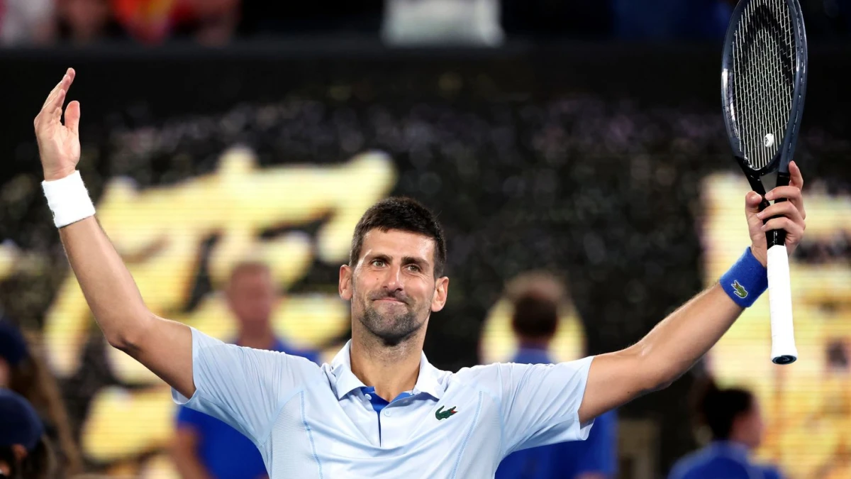Djokovic avanza en Australia y sigue rompiendo récords