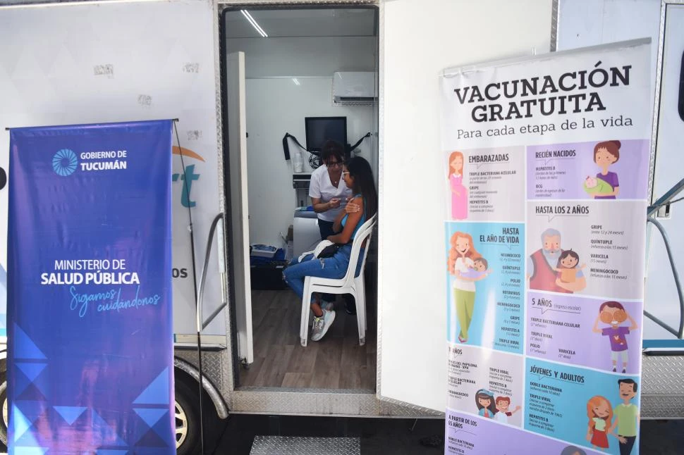 DE RUTINA. La vacunación es una prioridad en temas de salud preventiva. la gaceta / fotos de Juan Pablo Sanchez Noli
