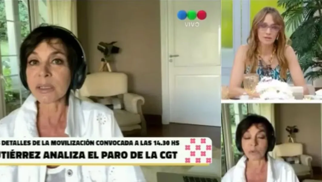 Mónica Gutiérrez habló sobre el blooper con su marido desnudo