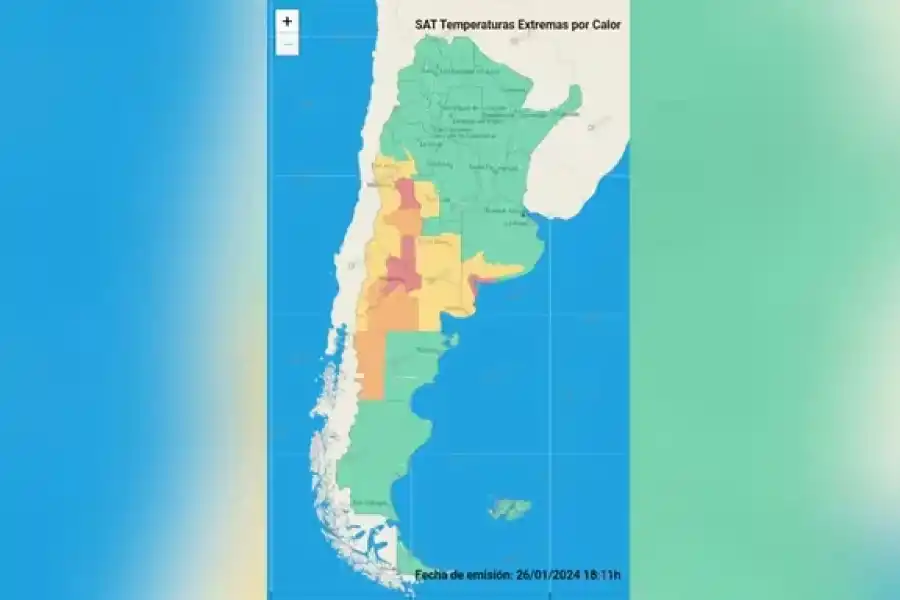 Rige una alerta meteorológica nivel rojo por calor extremo en cinco provincias