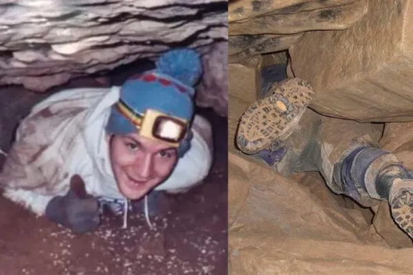 El impactante caso de un joven que murió atascado en una cueva y nunca pudo ser rescatado