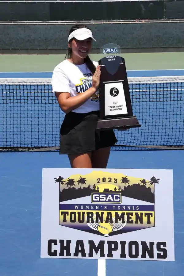 La tenista tucumana que tras no recibir apoyo se inclinó por el tenis universitario en Estados Unidos.