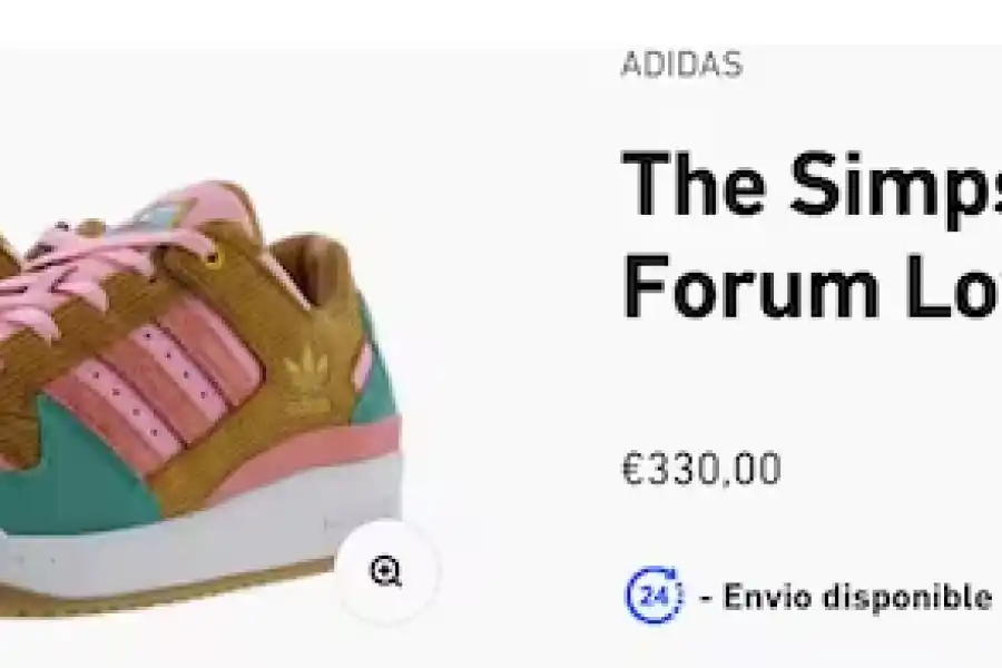 Leo Messi lució las zapatillas de Los Simpson