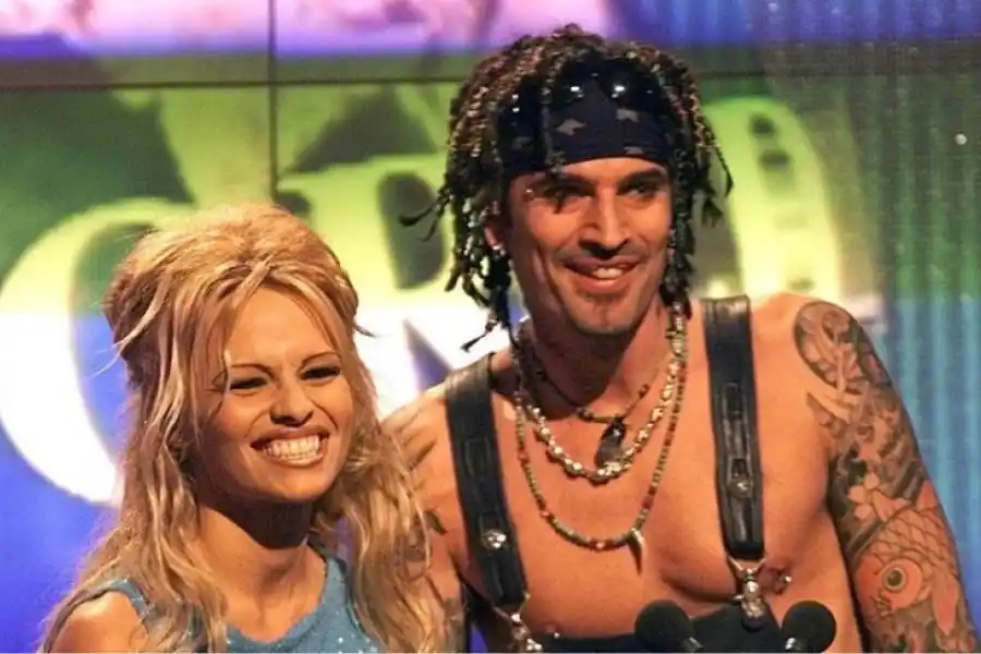Pamela Anderson y Tommy Lee.