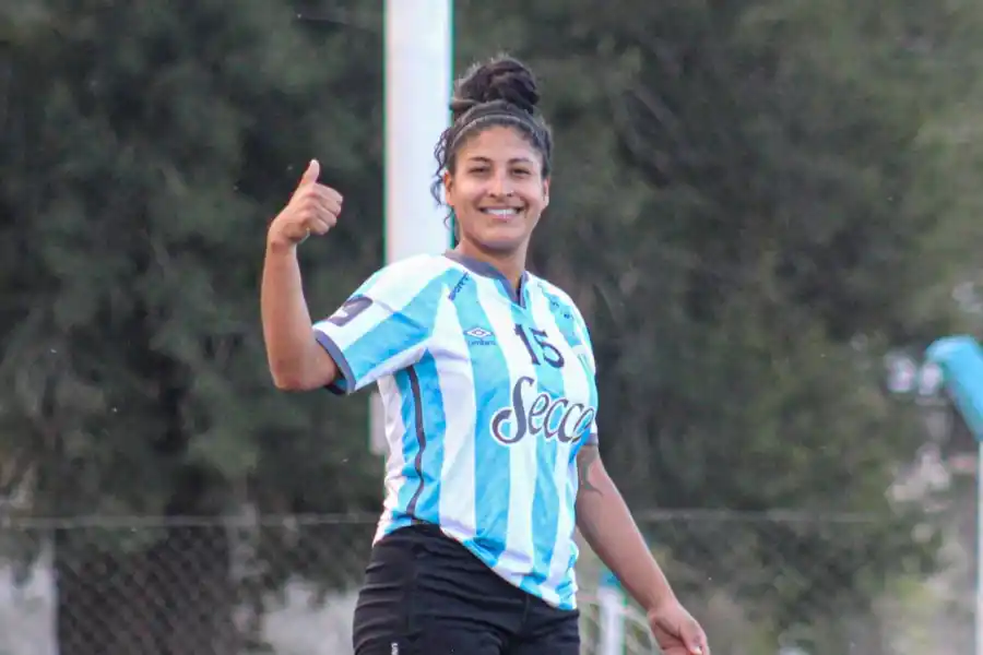 GOLEADORA. Soria hizo tres goles en la fase eliminatoria para Atlético. Foto: Lucas Amaya
