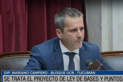 Campero a Milei: acompañamos, pero no a tranquera cerrada