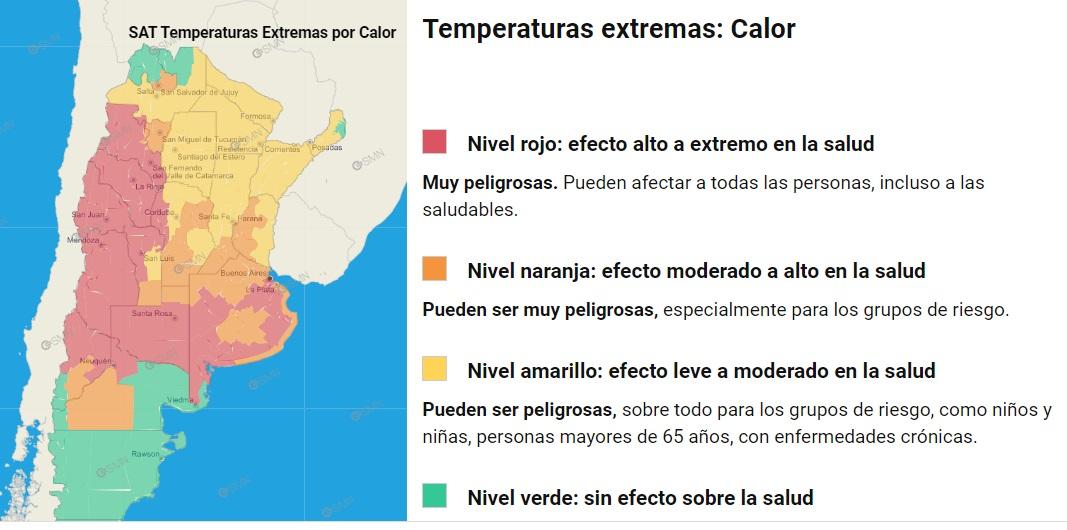 Tucumán, bajo alerta naranja por calores extremos