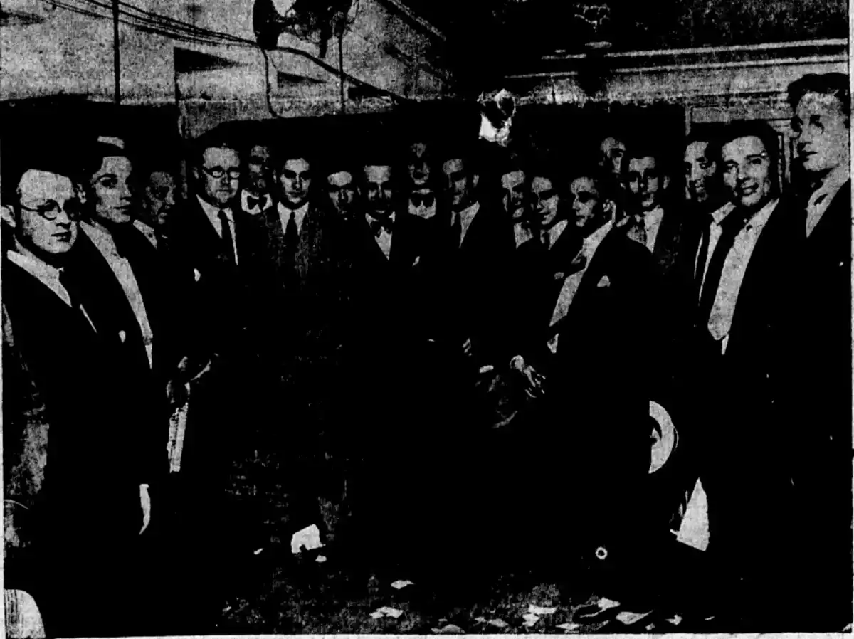 EN LA REDACCIÓN. Bossio y dirigentes visitan las instalaciones de nuestro diario. 