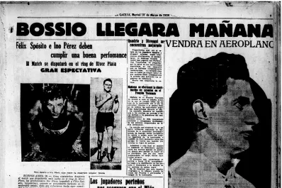 1930: el año en el que Ángel Bossio, considerado el primer arquero que logró destacarse en el fútbol argentino, llegó a Tucumán