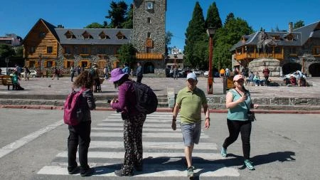 PATAGONIA. Bariloche fue uno de los destinos más requeridos por el turista.