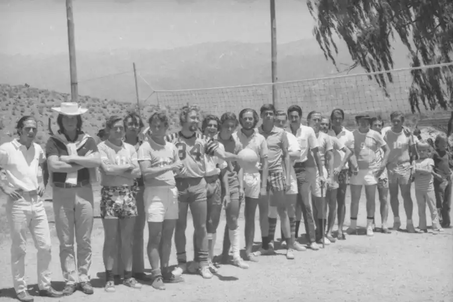 INTERVILLAS TAFÍ DEL VALLE. Primera final de vóley. Tafí del Valle contra Raco. 