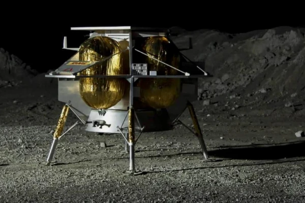 Una colmena viajando a la luna