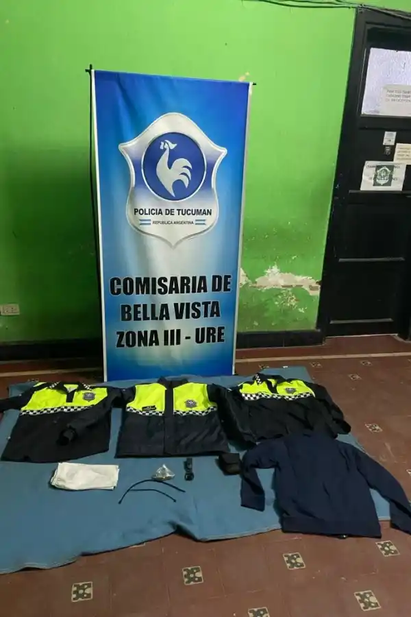 EN LA COMISARÍA. En noviembre, el sospechoso, dejó su uniforme.