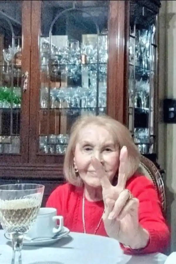 SU ÚLTIMO CUMPLEAÑOS. Foto de Olijela Rivas en el festejo, el 6 de octubre de 2023.