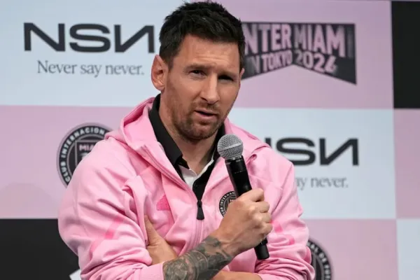 Salí por la gente, afirmó Messi sobre su presencia en el entrenamiento de Hong Kong